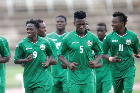 Harambee Stars : Full house in Harambee Stars camp ahead of "Migingo" Derby