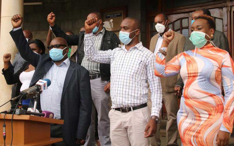 Health workers reject Sh3b offer, say strike still on