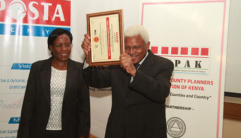 Planners feted for urban development