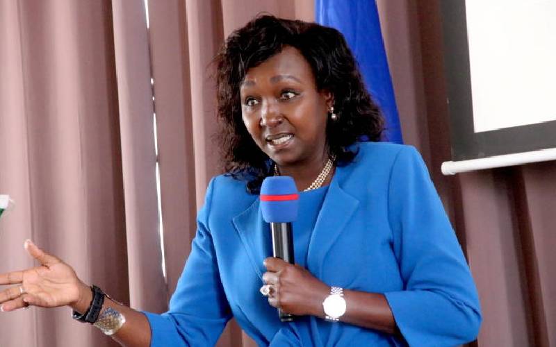 I’d be pleased if Raila picks Karua as a running mate – Gladys Boss Shollei