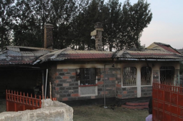 Fire razes down Sh5 million bungalow in Nakuru