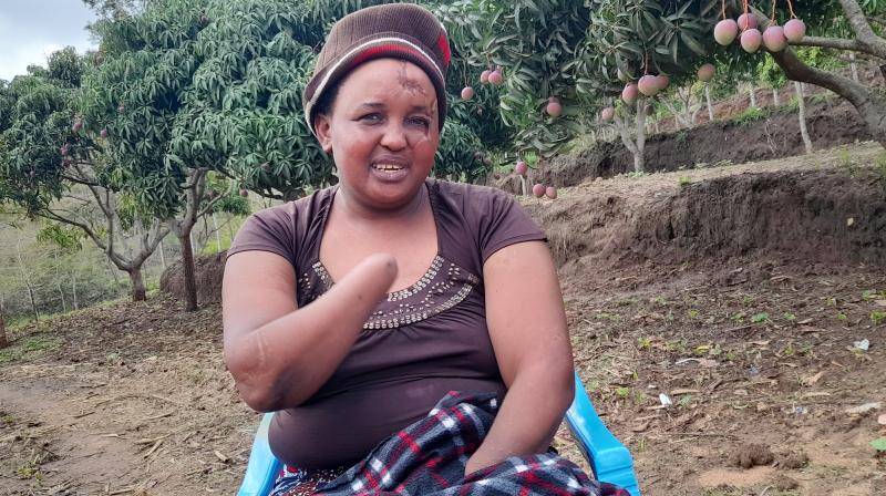 Jackline Mwende: My business collapsed, now I'm back to begging
