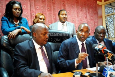 Jubilee MPs ask Wetang'ula to quit over BAT scandal