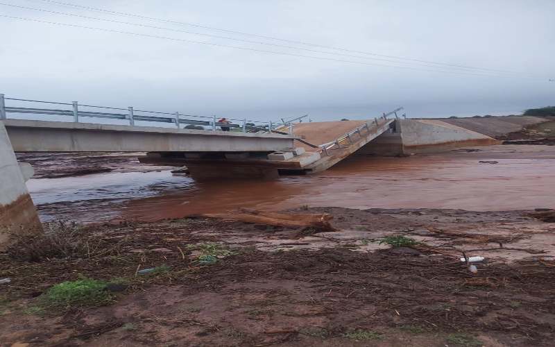 Kajiado County says Paai Bridge 'just tilted'