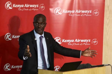 Kenya Airways cuts losses by more than half despite falling revenues 