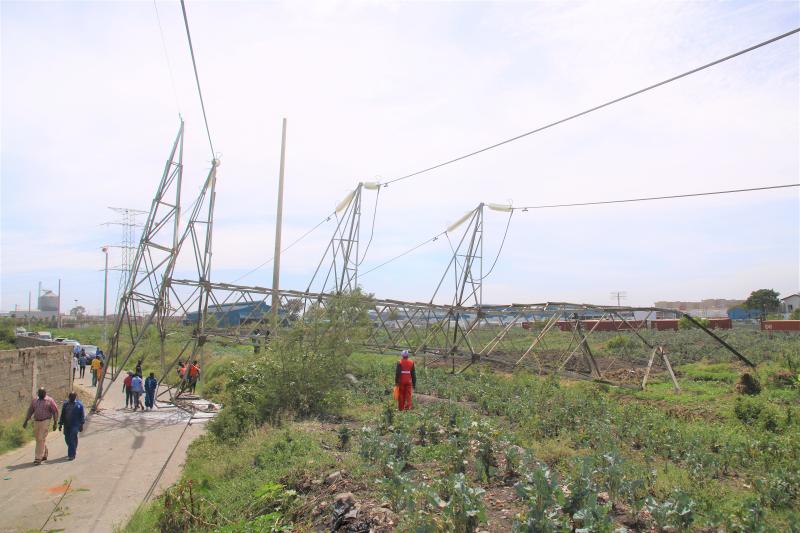 Power agencies in the dark about collapsed transmission masts