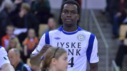 Kenyan International handball player Brian Oduor voted the Most Valuable Player the season in Denmark