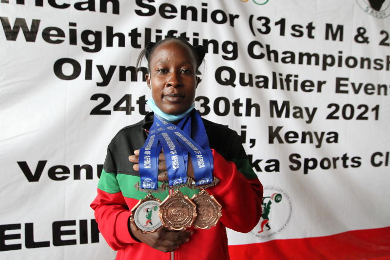 Kenya’s Wangeci wins bronze as Africa Weightlifting Championships kick off