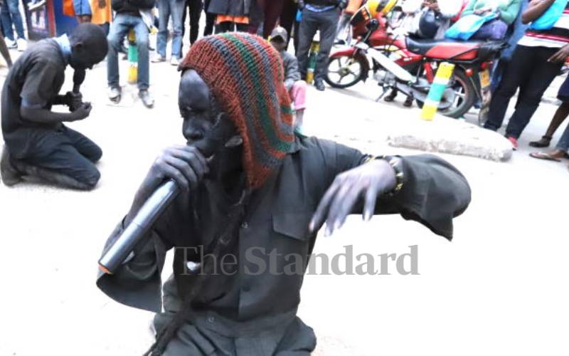 Led by Robert Mbugua, they belt out gospel hits