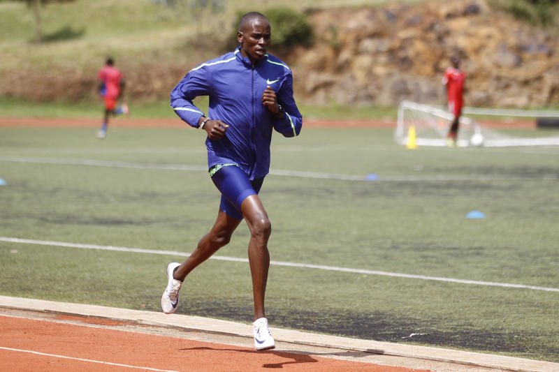 Manangoi asks colleagues not to give up, keep training