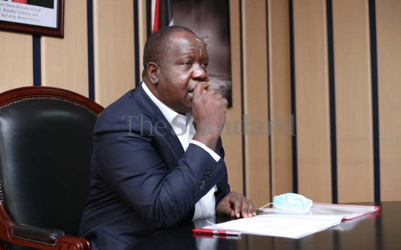 Matiang'i tosha? Looks like we're being taken for a ride