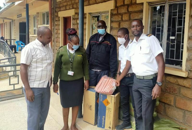 KRA Customs seizes V6 explosives in Isebania - The Standard