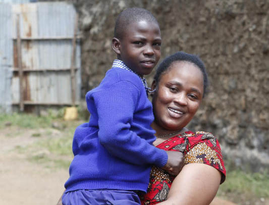 Mother's two-year nightmare ends in joy after son is found