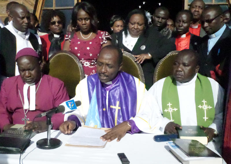 Mt Kenya clerics hold peace prayers