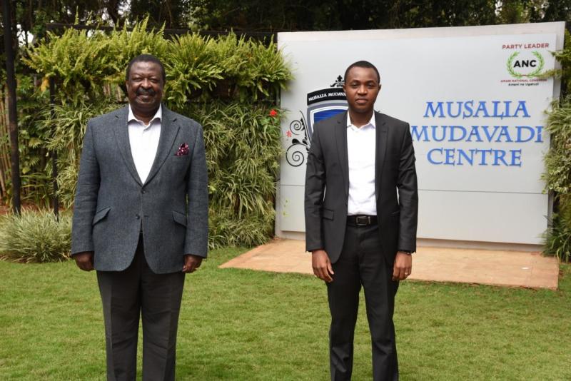 Musalia Mudavadi unveils new party secretary general, promises to work with youth 