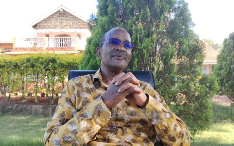 Norman Nyagah mencari kebangkitan politik sebagai senator di Embu