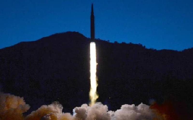 North Korea fires two missiles as U.S. condemns flurry of tests