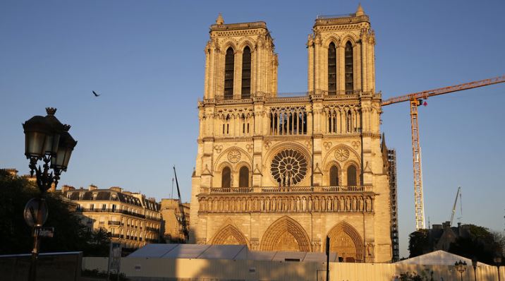 Notre Dame  On fire's anniversary, Notre-Dame's great bell breaks its silence