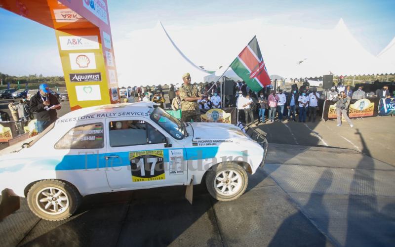 Drivers will traverse 13 counties, across Kenya. 