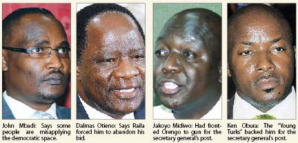 Focus turns to Raila over ODM conflicts
