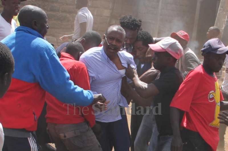 Parklands demo turns violent  