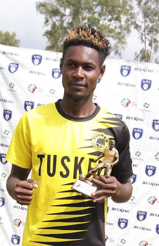 Tusker Fc Teenage Sensation Henry Meja Wins Best Player Of The Month Award The Standard Sports