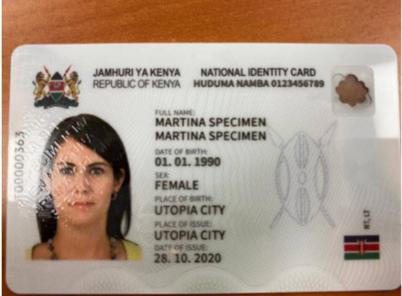 Out National ID, in Huduma Namba card