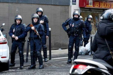 Paris police shoot dead knife-wielding man on Charlie Hebdo anniversary
