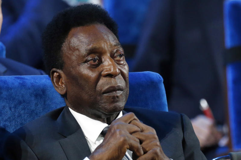 Pele ready for '90 minutes, plus extra time' after leaving ICU