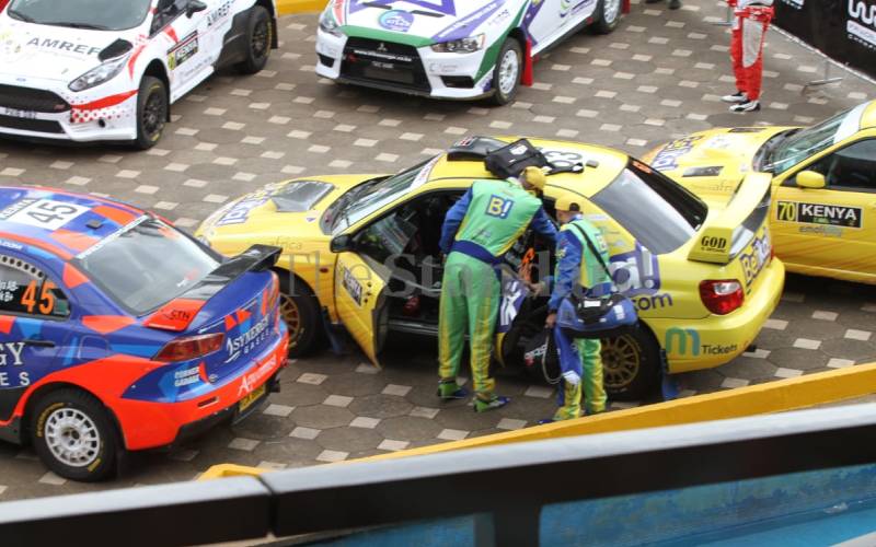 WRC Safari Rally flag-off at KICC