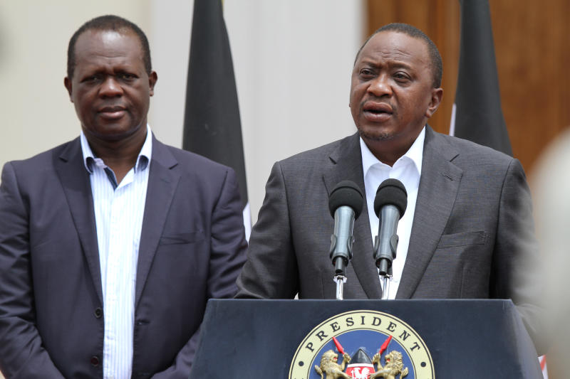 President Kenyatta condoles with CS Raphael Tuju’s family