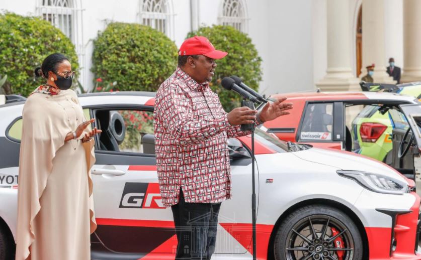President Uhuru exudes confidence ahead of Safari Rally mega-event
