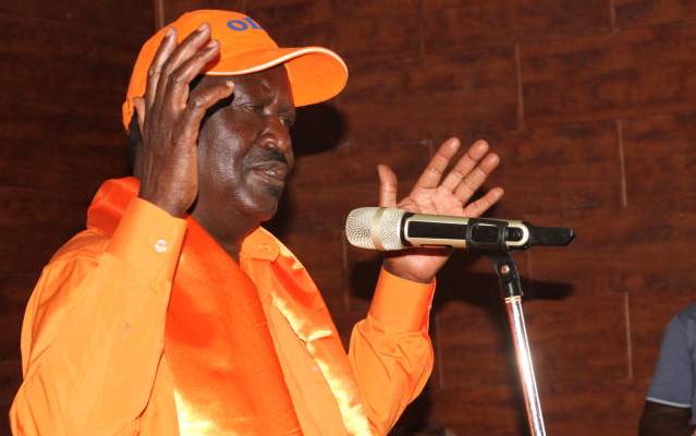 Raila says DP is not among liberators