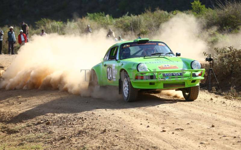 Simon Connolly in action. 