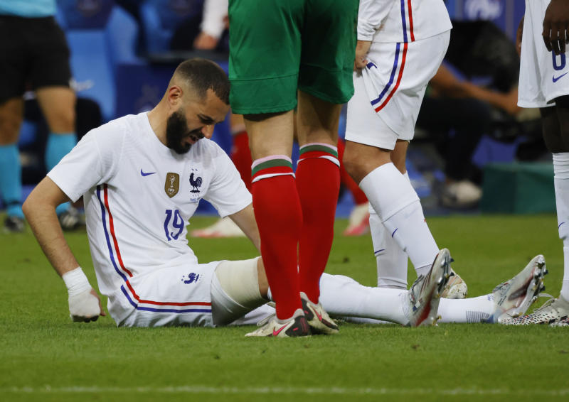 Euro 2020: French federation gives update on Benzema injury : The standard Sports