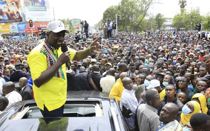 Ruto dares rivals to show track record during new Ukambani charm offensive
