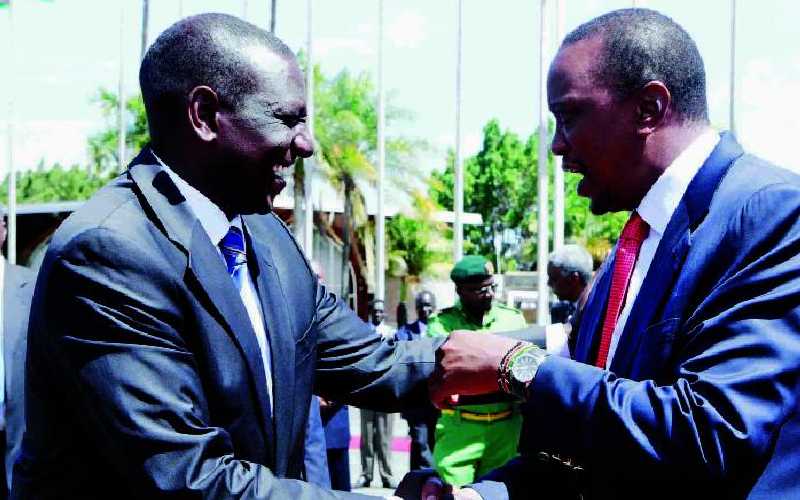 Ruto responds to Uhuru's Sagana criticism