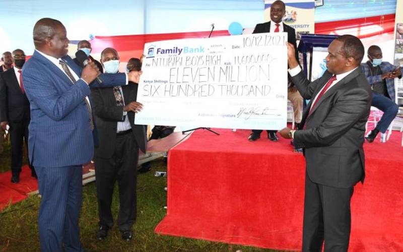 Secondary school gets Sh11.6m to vacate land to create room for Chogoria campus 