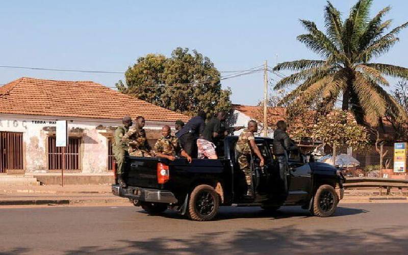 Six killed in failed coup in Guinea-Bissau, president sees link to drugs
