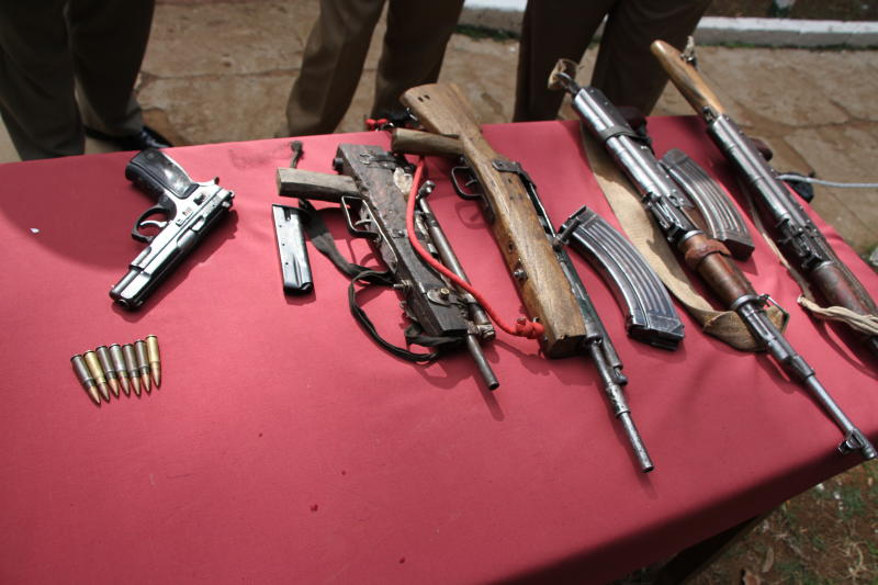 State recovers 79 illegal firearms