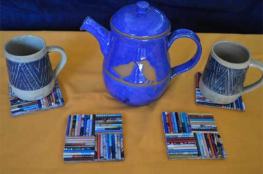 Stylish hand-made coasters