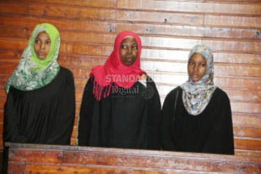 Three female terror suspects arrested on their way to Garissa