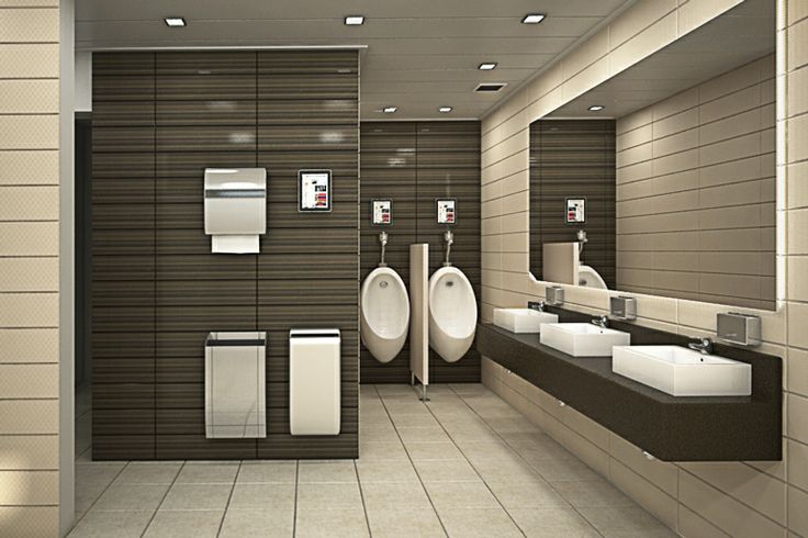 A washroom fit for business
