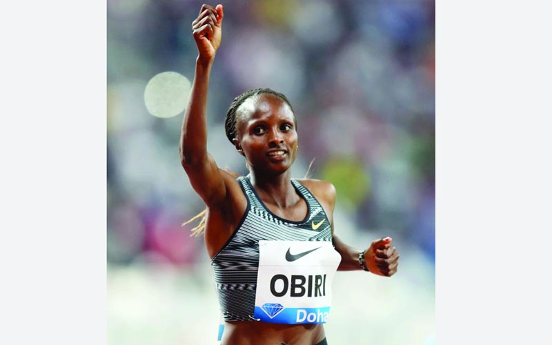 Athletics: Obiri targets double win in Doha 