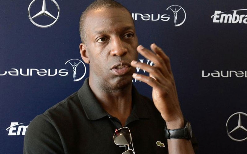 Athletics: US sprint king spreads message of hope to stroke survivors