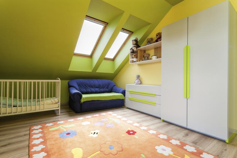 Comfy toddler's room