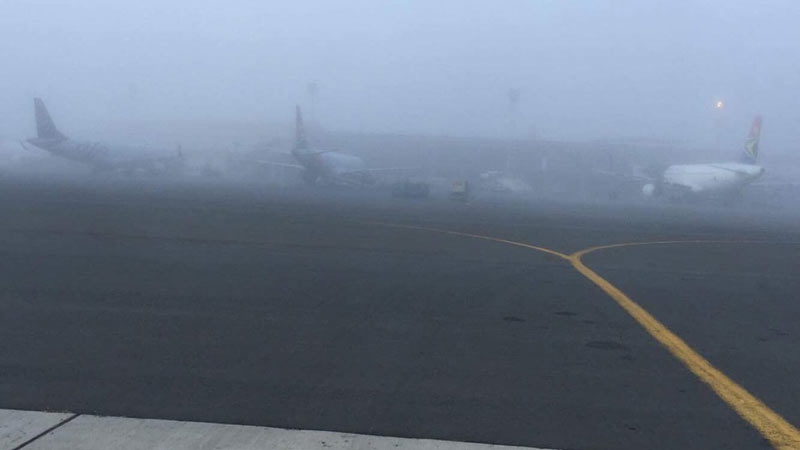 Foggy morning affects flights at JKIA