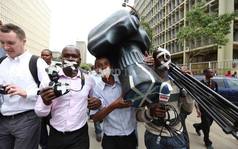 Gagging journalists is very undemocratic, it must stop