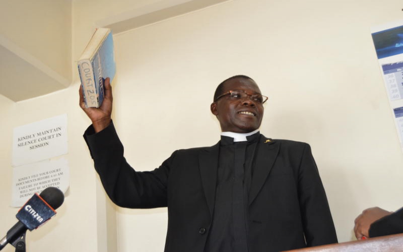 I wed Linturi and Mercy in 2000, priest tells court
