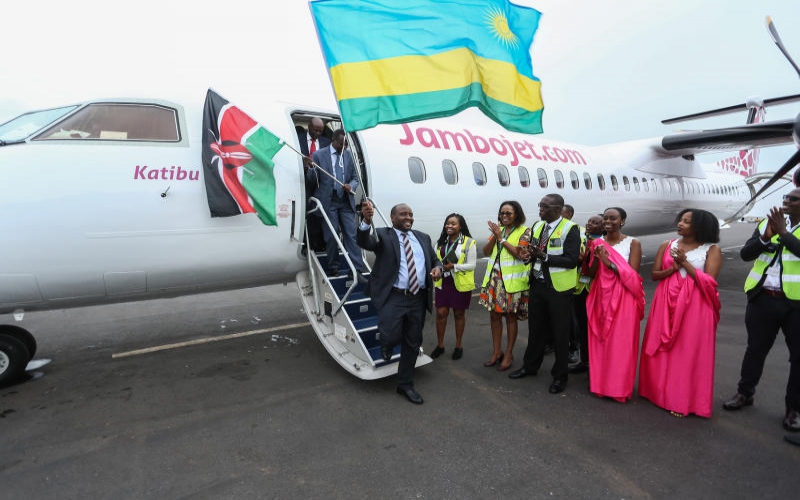 Jambojet commences Kigali flights